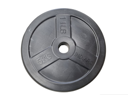 Disco Plastico Liso Negro 5KG