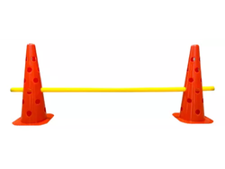 Kit Dos Conos de 38CM + 1 Baston de Salto