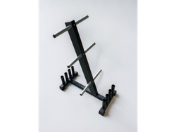 Porta Discos 30MM Reforzado + 8 Porta Barras